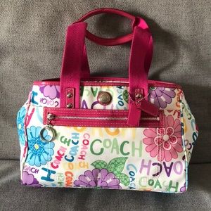 Coach Large Daisy Flower Tote Never Been Used